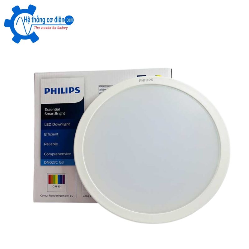 Đèn Led ốp trần nổi Philips DN027C G3 LED12 12W D175 - Hệ Thống Cơ Điện