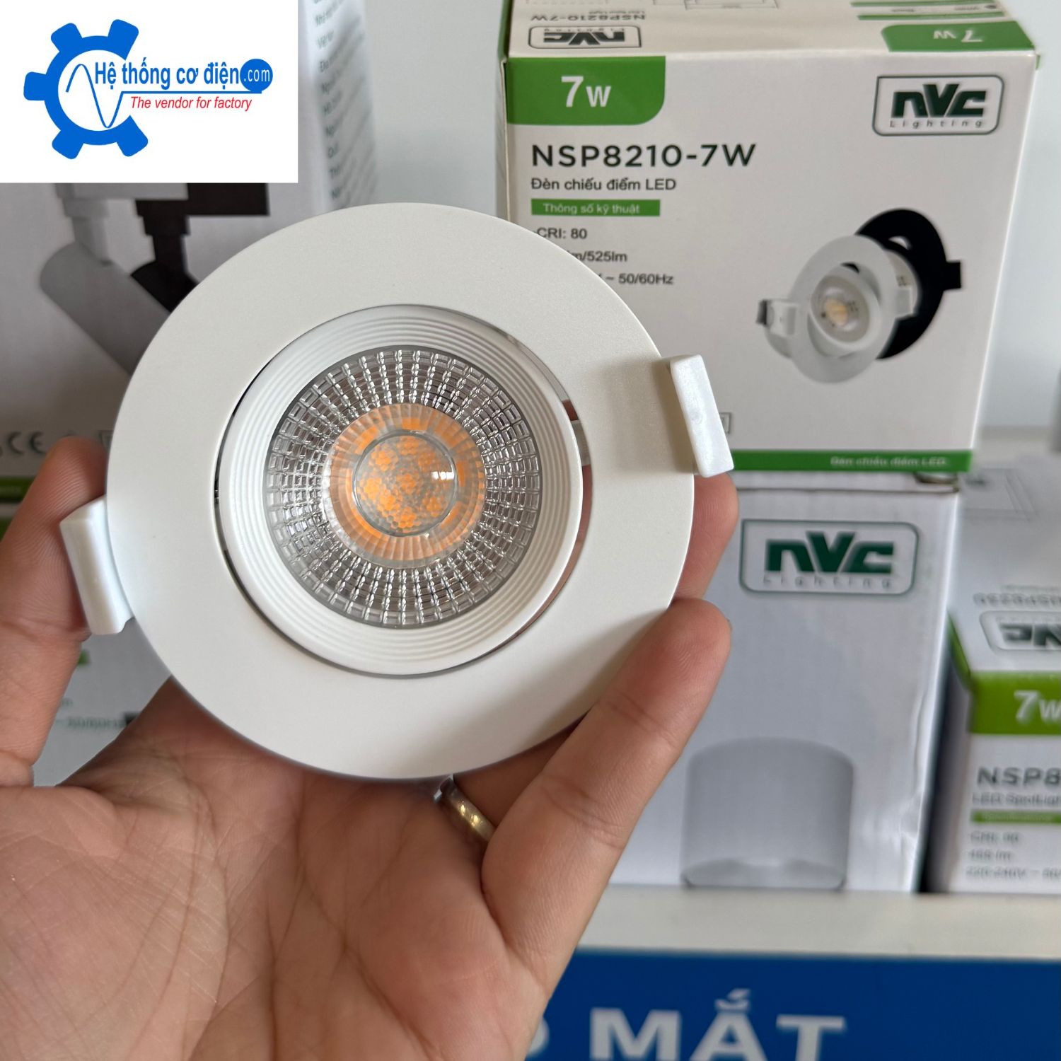 Đèn LED Chiếu Điểm NVC NSP8210 7W