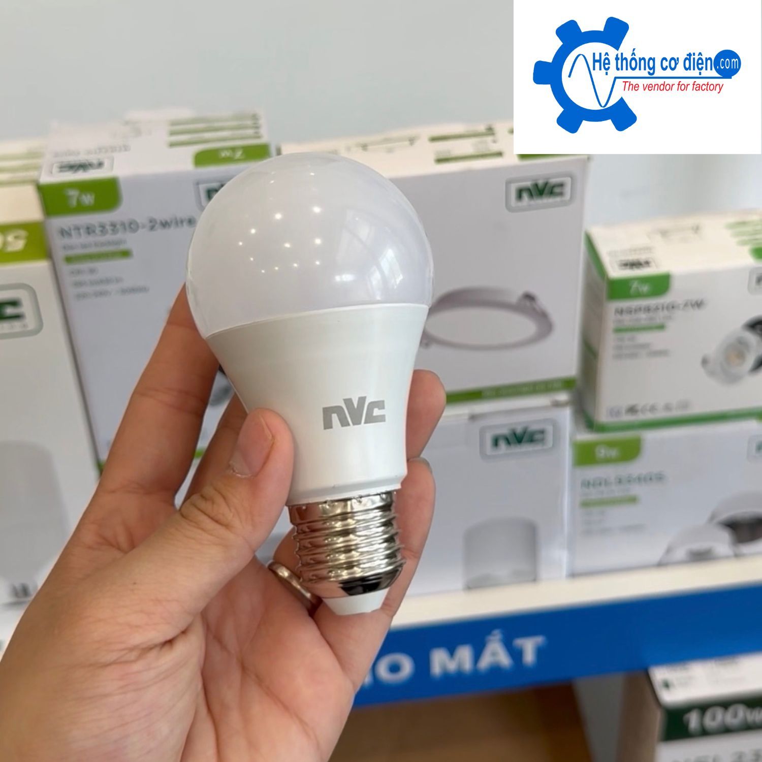 Đèn LED Bulb NVC NLED A45 3W